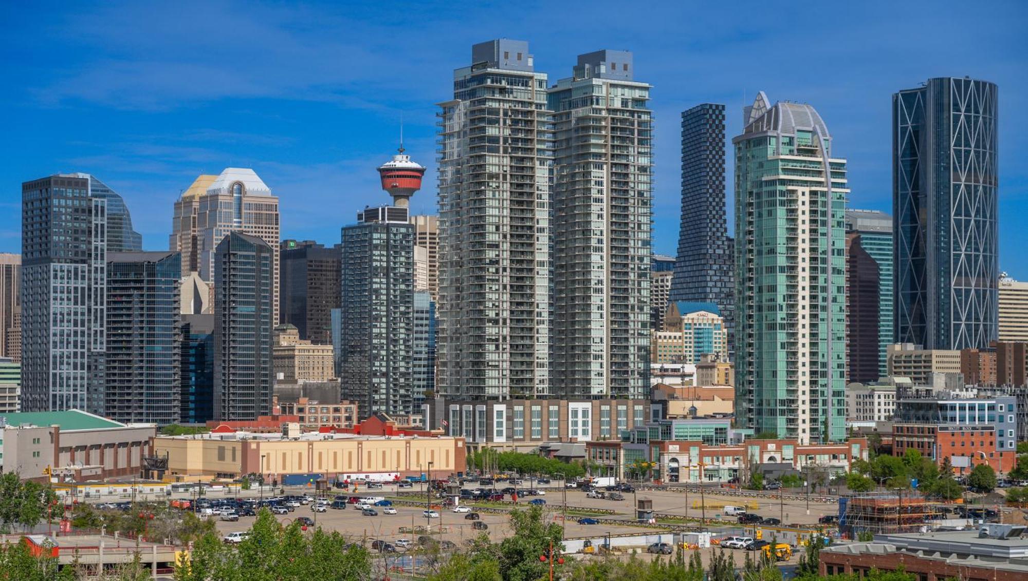Modern Suite Calgary Downtown 5 Min Walk Stampede Εξωτερικό φωτογραφία